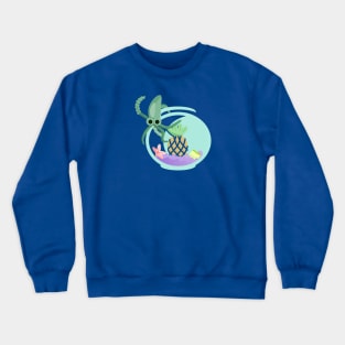 pineapple under the sea Crewneck Sweatshirt